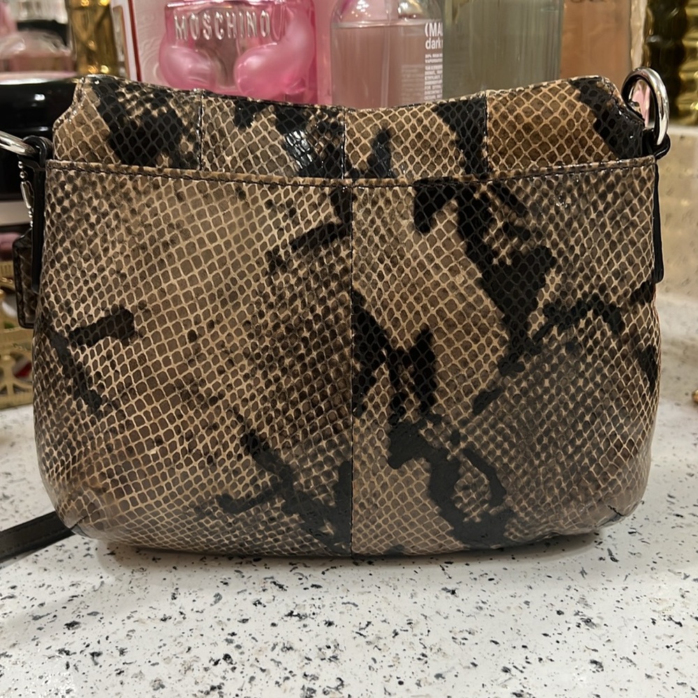 Coach Soho flap Phython crossbody - Picture 3 of 7